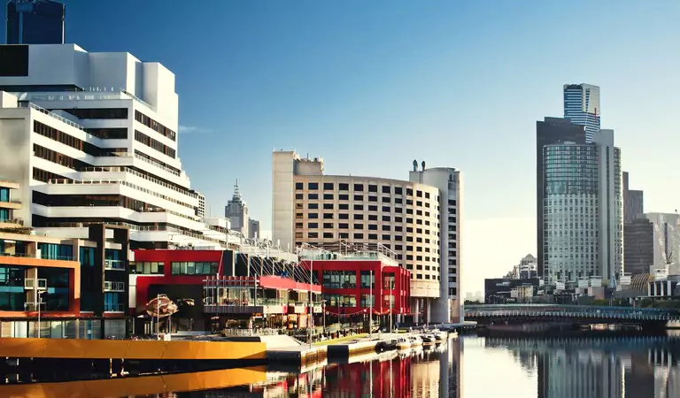 View of yarra river in Melbourne